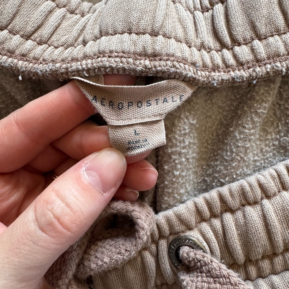 Aeropostale Brown Jogger Sweatpants - Picture 3 of 3